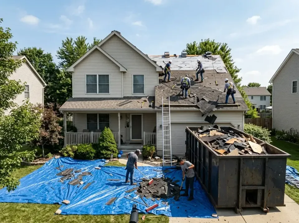 roof-replacement-debris-remova-004 — frequently asked questions, Cheapest Dumpster Rentals in Watseka, IL